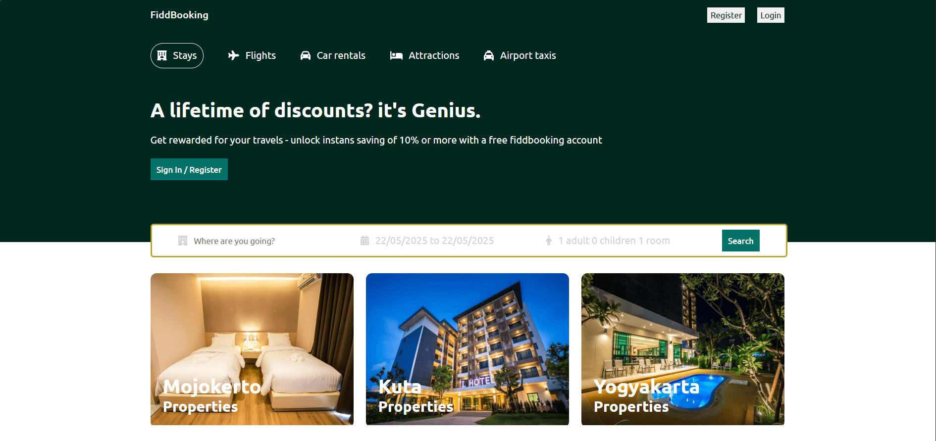 booking app